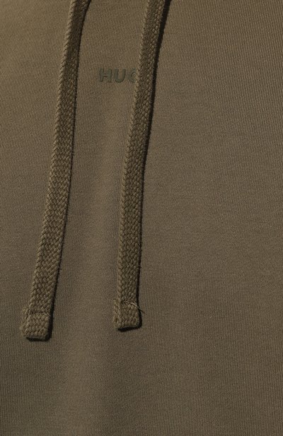 Хлопковое худи HUGO, арт. 50486478, фото 5