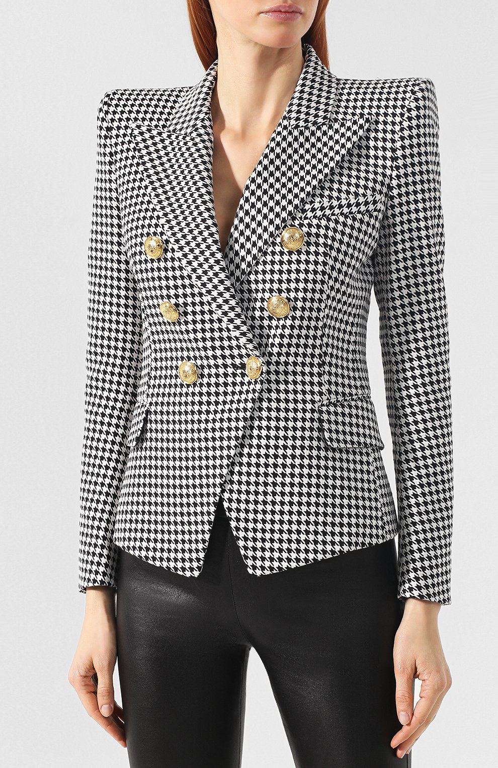 Хлопковый жакет BALMAIN, арт. RF17219/C037, фото 3