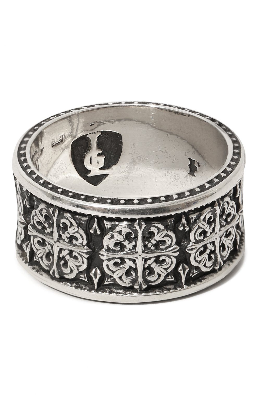 Кольцо легенда GL JEWELRY серебряного цвета по цене 10450 руб., арт. M700002-S97-01, фото 3 Кольцо легенда GL JEWELRY, арт. M700002-S97-01, фото 3