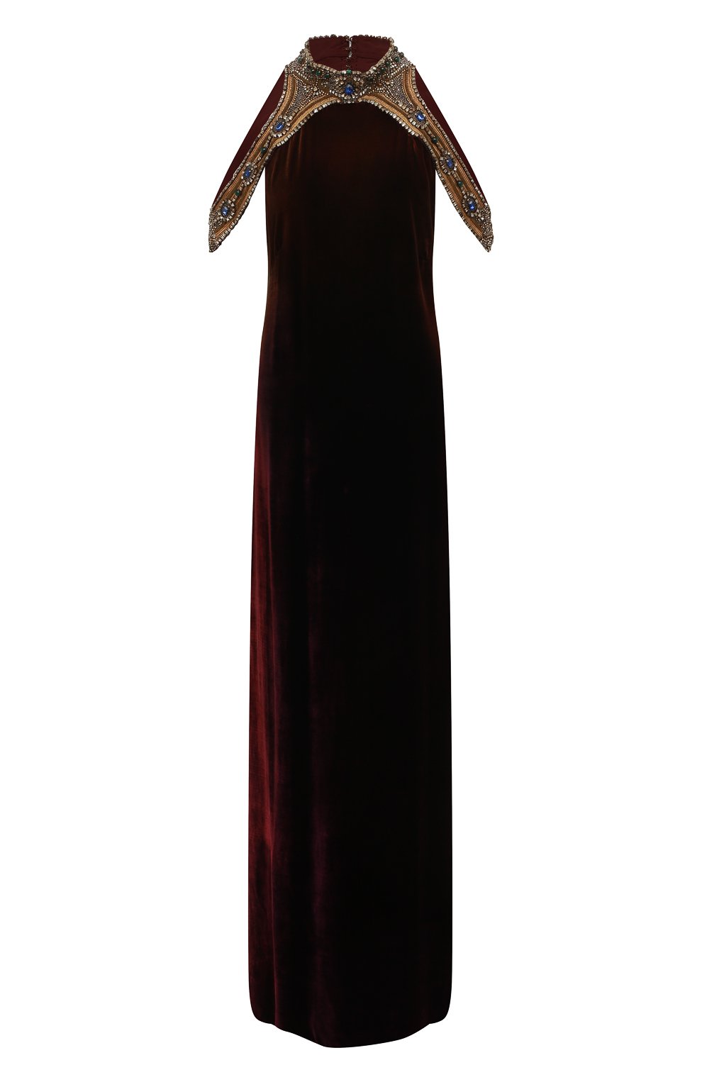 Платье из вискозы и шелка RALPH LAUREN, арт. 290736361, фото 1