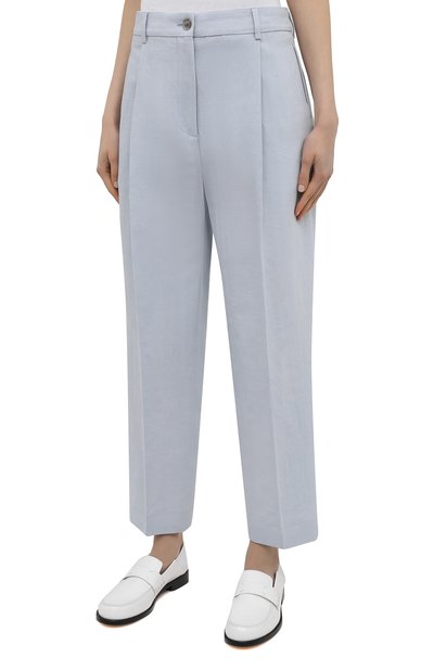 Брюки изо льна и хлопка ACNE STUDIOS, арт. AK0362, фото 3