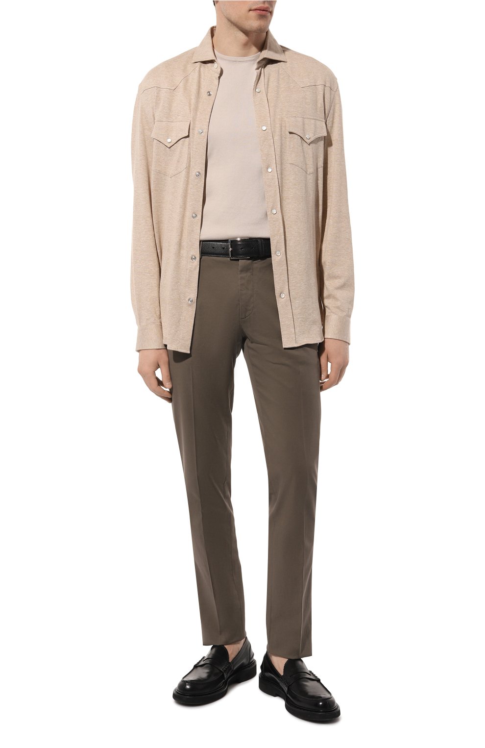 Хлопковые брюки ZEGNA, арт. UDI17A7/TR00, фото 2