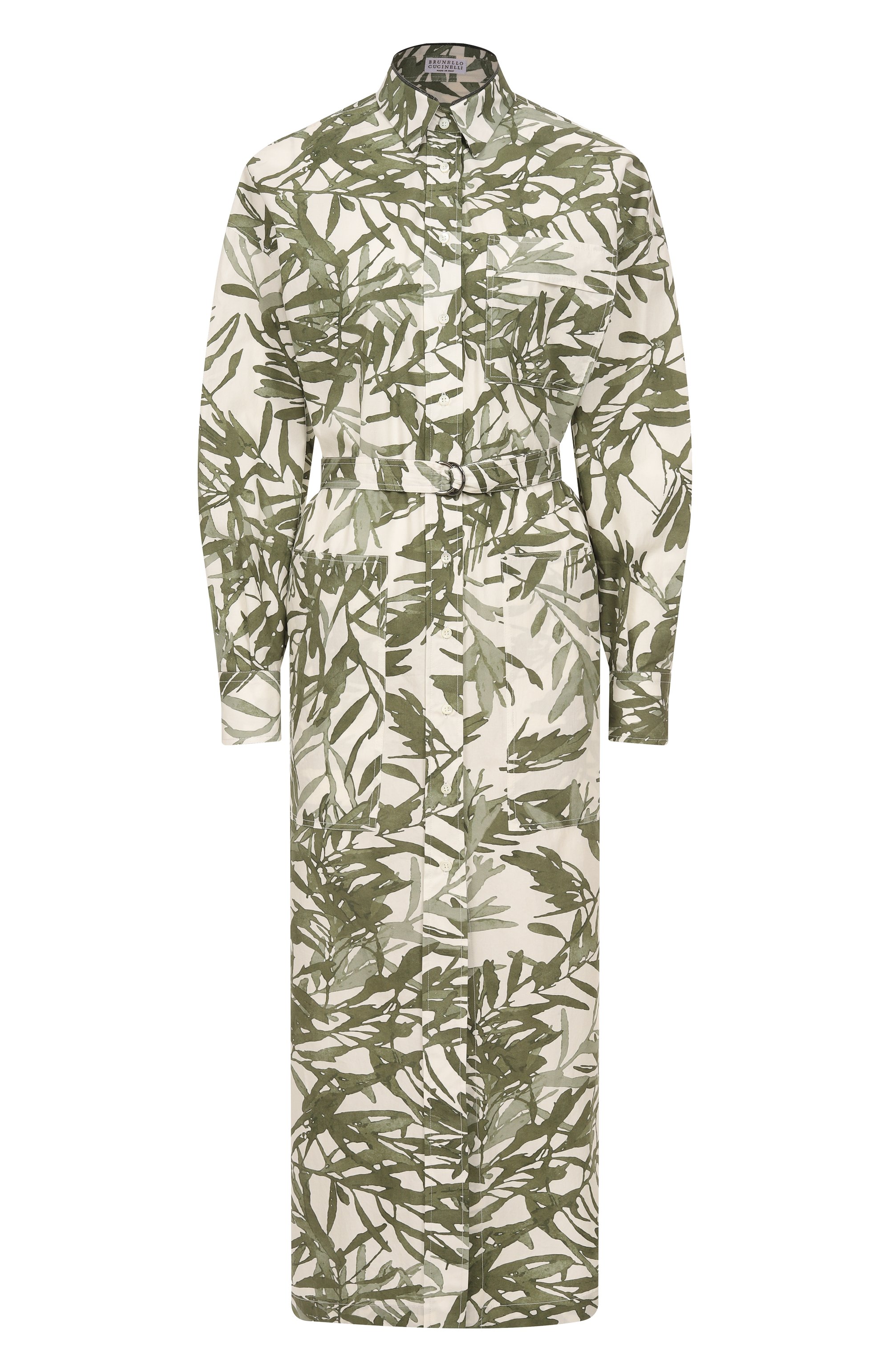Хлопковое платье BRUNELLO CUCINELLI, арт. ML900ANL43, фото 1