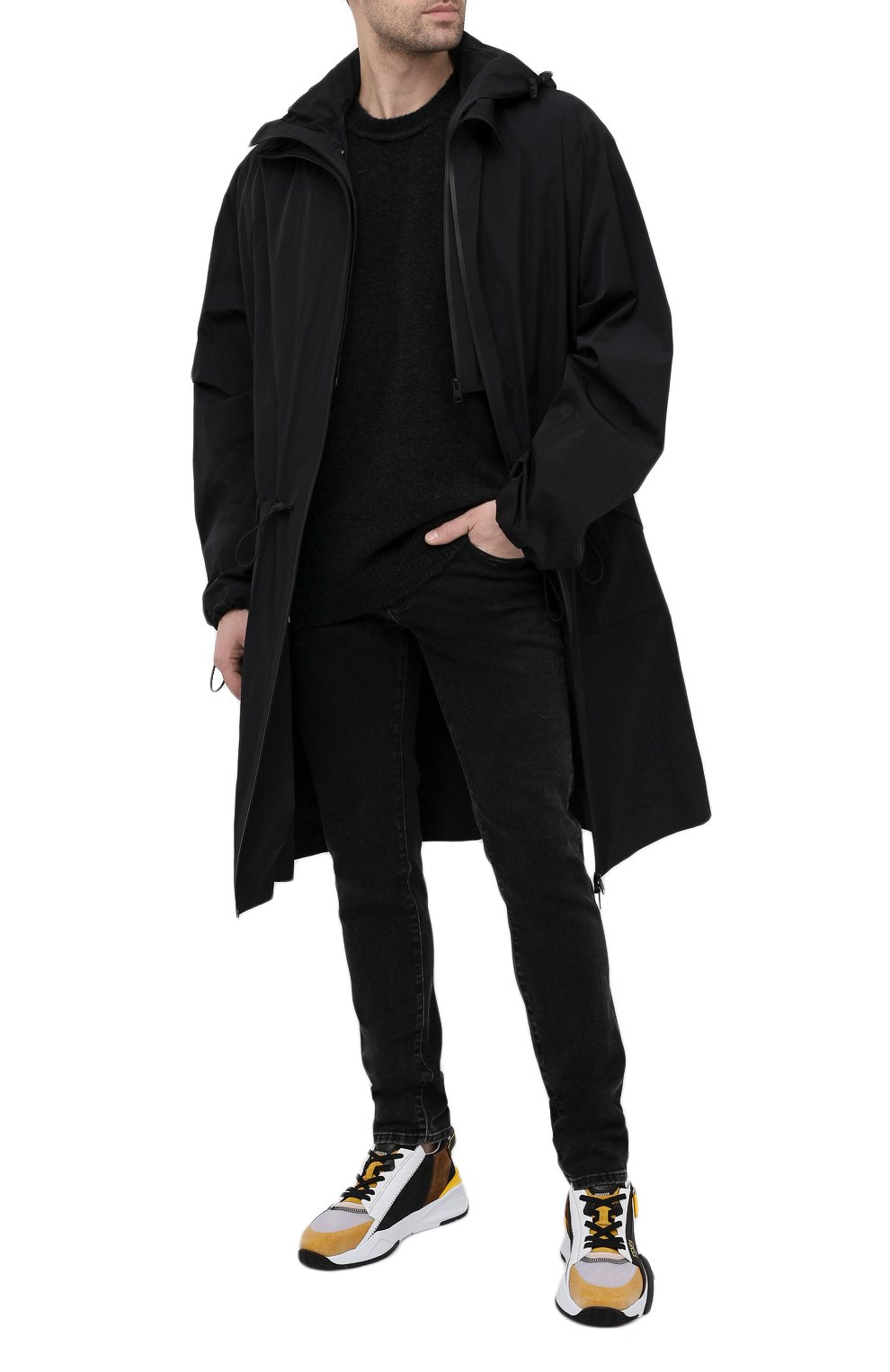 Комбинированные кроссовки flow FENDI, арт. 7E1392 AD7V, фото 2