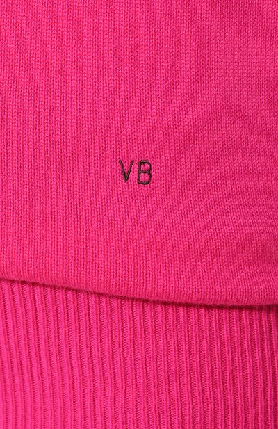 Кашемировая водолазка VICTORIA BECKHAM фуксия цвета по цене 59950 руб., арт. JU KNT 71008, фото 5 Кашемировая водолазка VICTORIA BECKHAM, арт. JU KNT 71008, фото 5