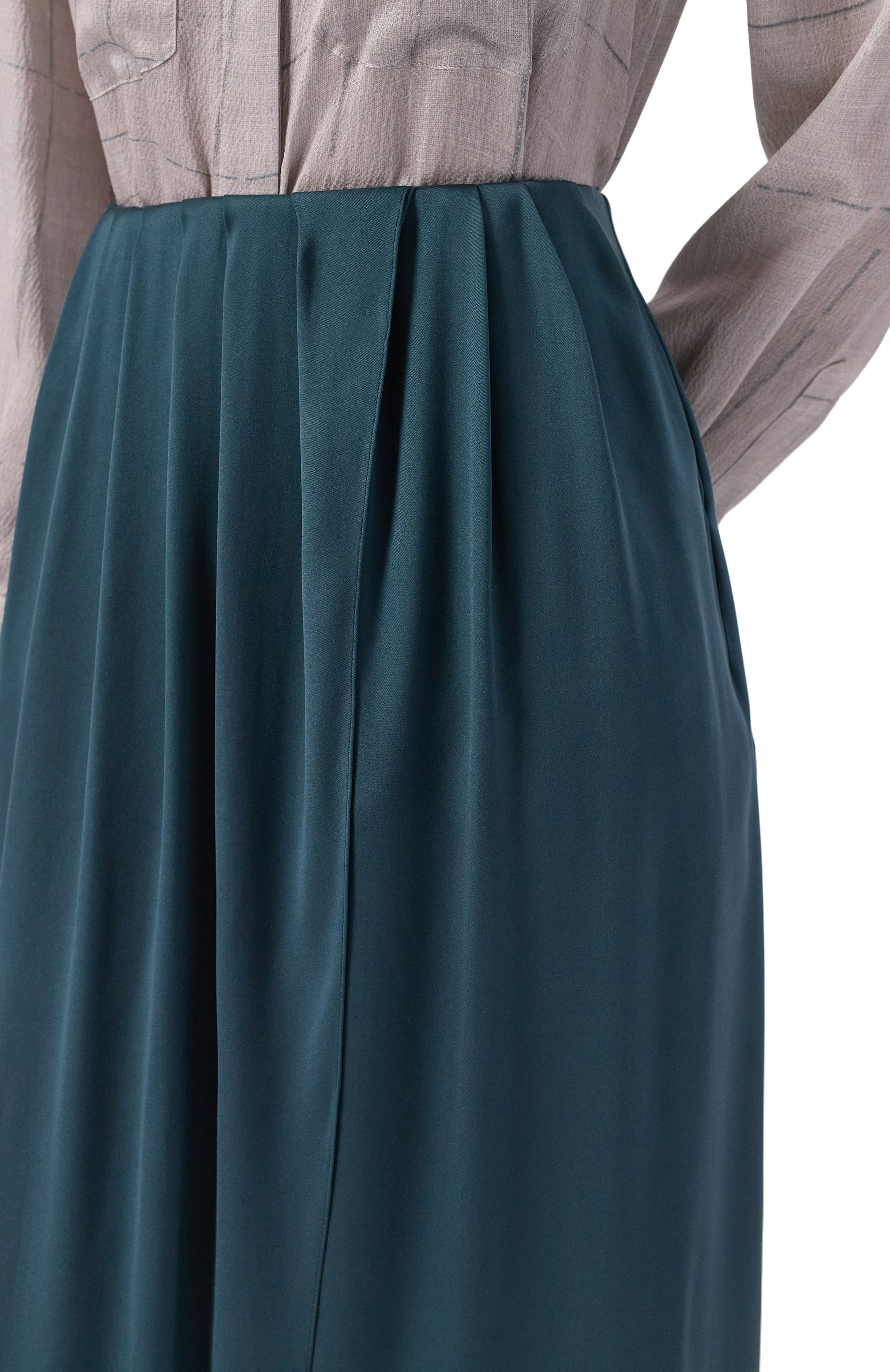 Атласная юбка GIORGIO ARMANI, арт. GW002782/TE10101, фото 5