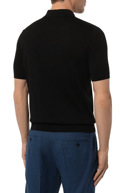 Поло из хлопка и шелка ZILLI, арт. KZP002M0147VZCP00, фото 4