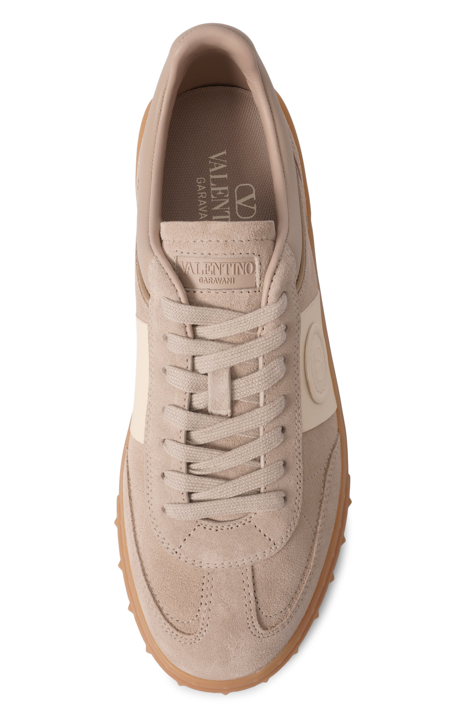 Замшевые кеды upvillage VALENTINO серого цвета по цене 86100 руб., арт. 9W2S0IL9/FVU, фото 6 Замшевые кеды upvillage VALENTINO, арт. 9W2S0IL9/FVU, фото 6