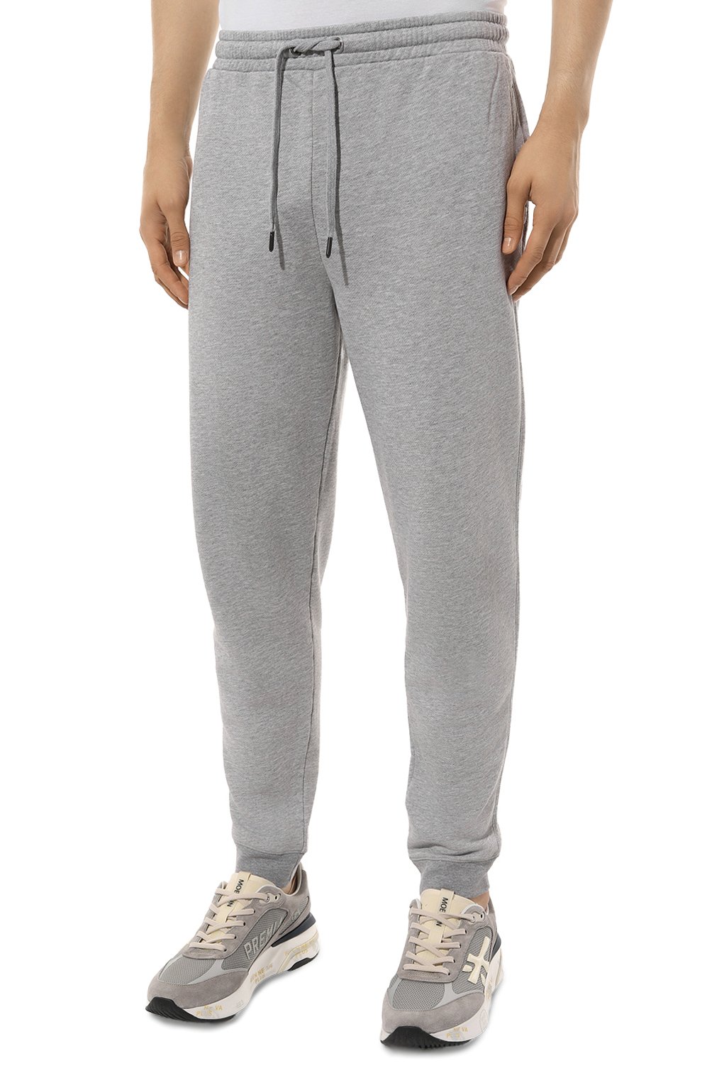 Хлопковые джоггеры DEREK ROSE, арт. 3173/QUIN001, фото 3