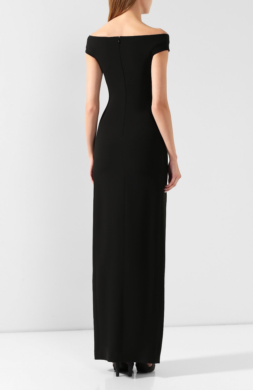 Платье-макси STELLA MCCARTNEY черного цвета по цене 318000 руб., арт. 581517/SNA28, фото 4 Платье-макси STELLA MCCARTNEY, арт. 581517/SNA28, фото 4