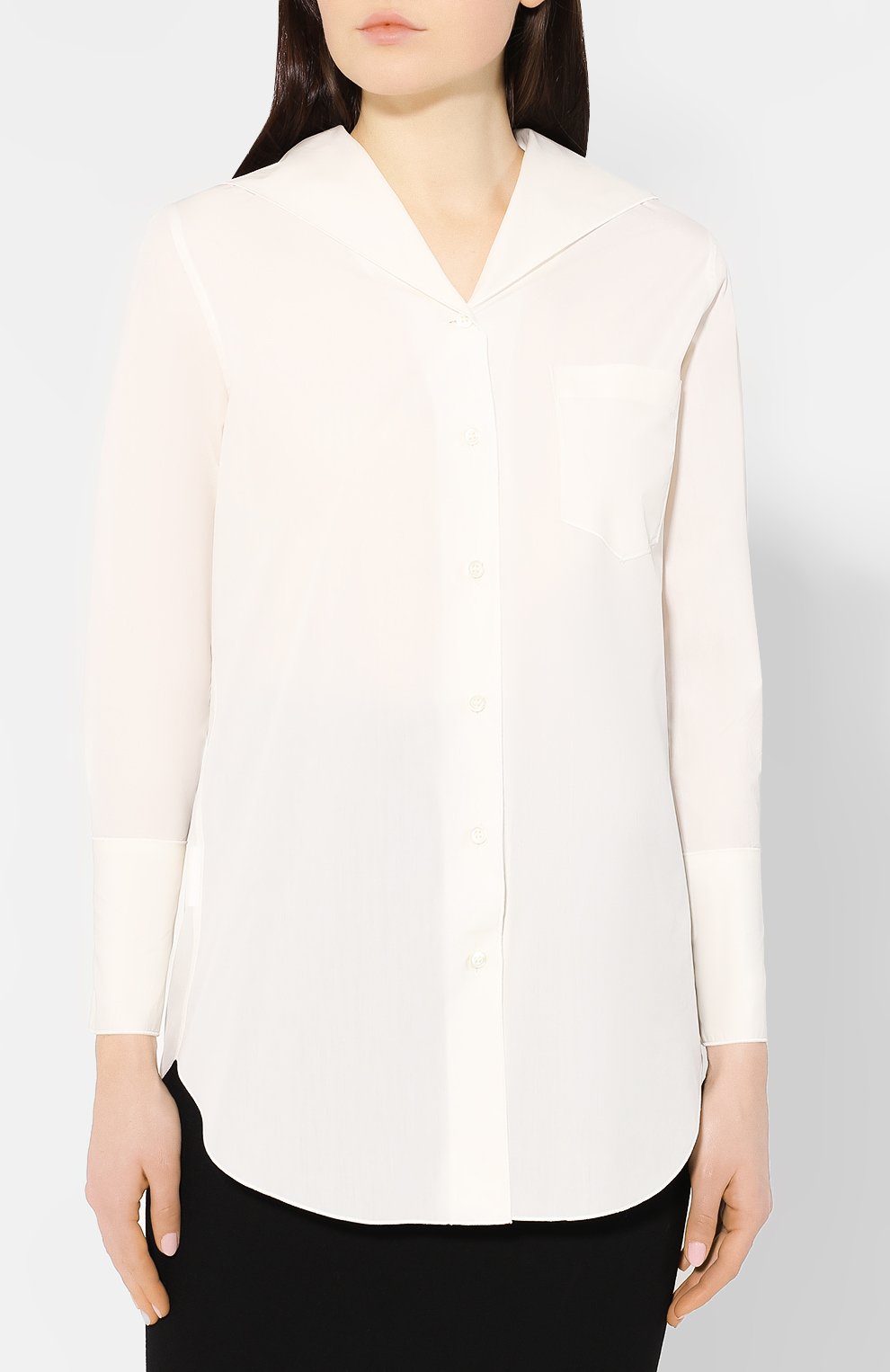 Хлопковая рубашка GIORGIO ARMANI, арт. 9SHCCZ05/TZ192, фото 3