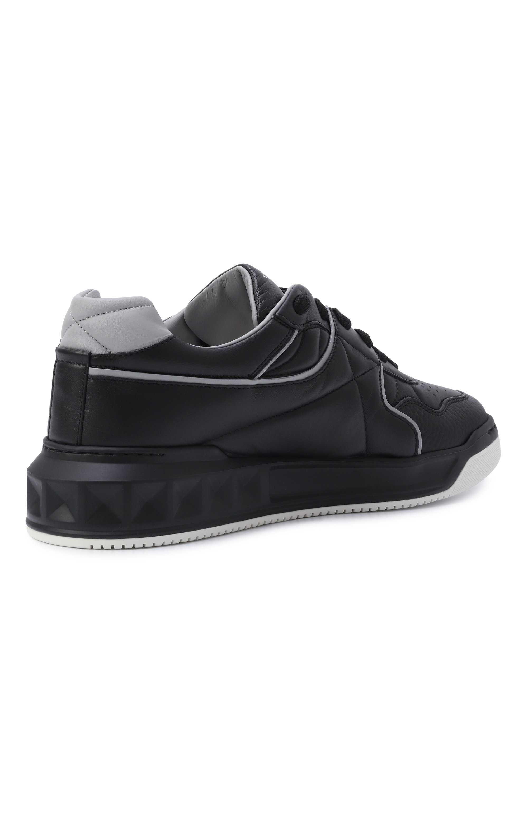 Кожаные кеды one stud VALENTINO, арт. 6Y2S0E71/NWN, фото 5