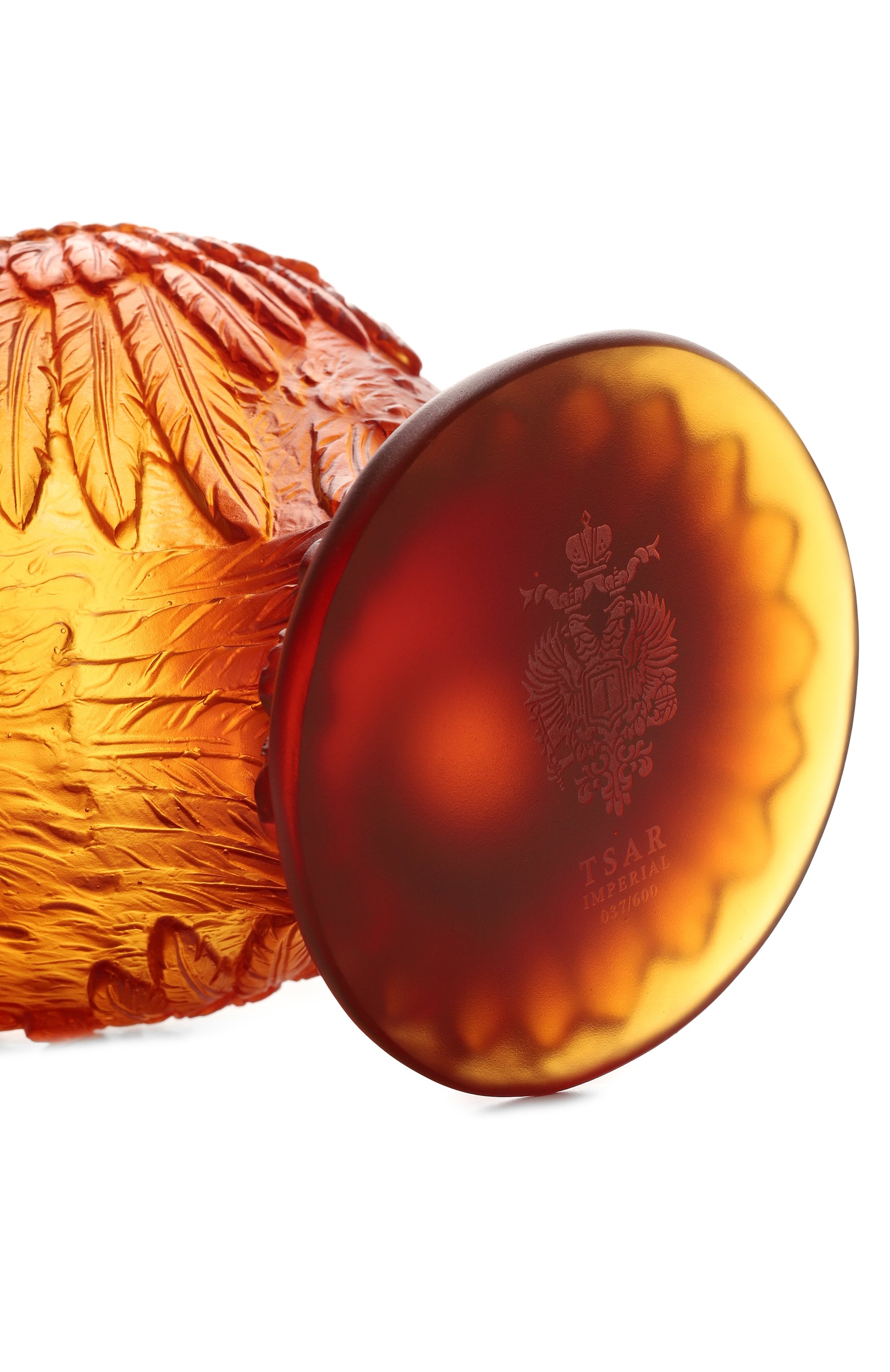 Ваза love doves TSAR оранжевого цвета по цене 221000 руб., арт. 168022Y, фото 5 Ваза love doves TSAR, арт. 168022Y, фото 5