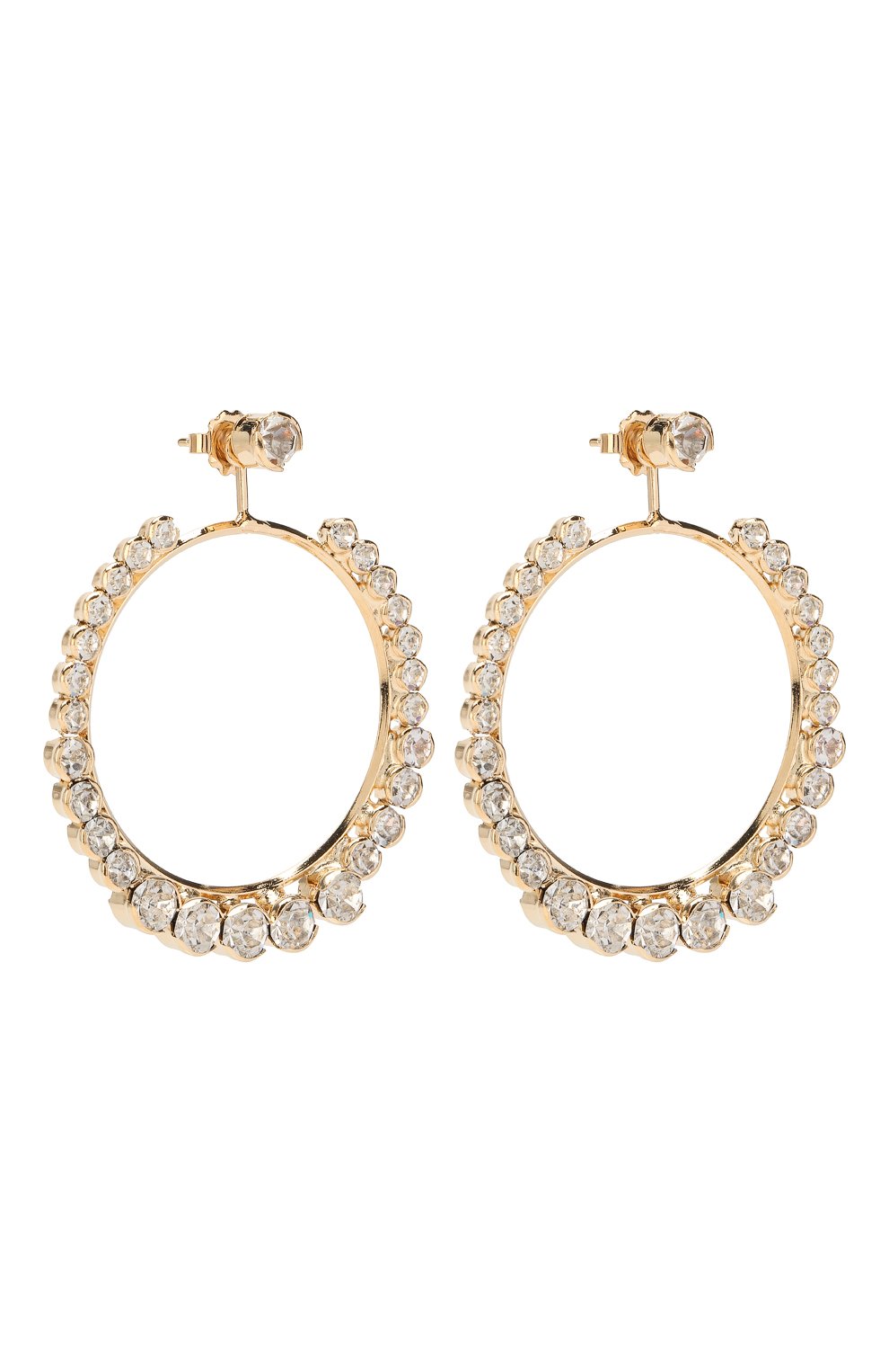 Серьги со съемной подвеской ANTON HEUNIS белого цвета по цене 5230 руб., арт. MNM.DDD, фото 3 Серьги со съемной подвеской ANTON HEUNIS, арт. MNM.DDD, фото 3