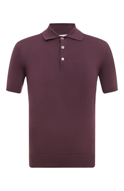 Мужская хлопковое поло BRUNELLO CUCINELLI, арт. M29800125