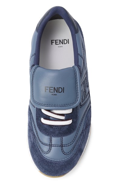 Кожаные кроссовки FENDI, арт. JMR562/AWK5/27-31, фото 4