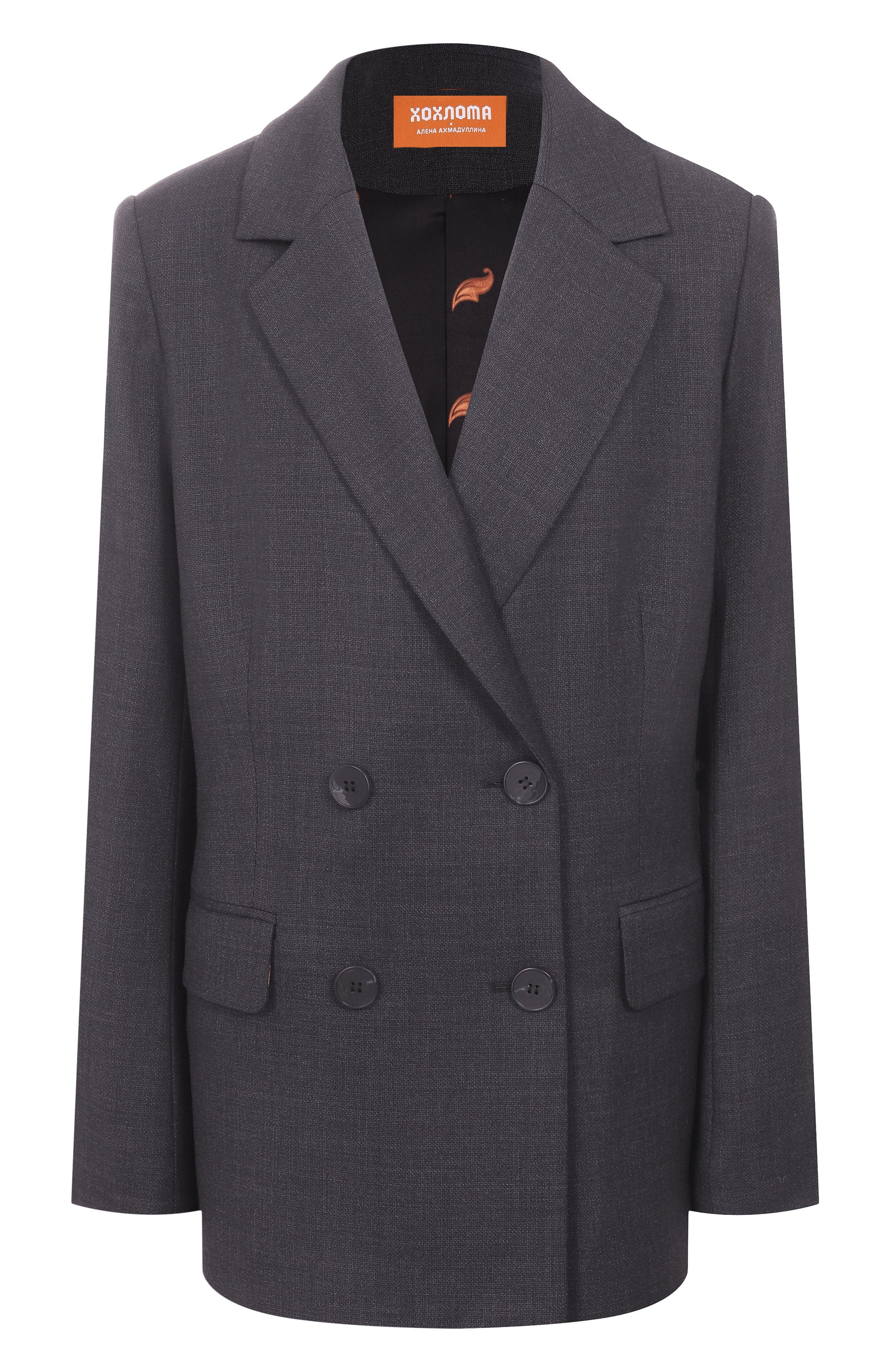 Шерстяной жакет ХОХЛОМА Х АЛЕНА АХМАДУЛЛИНА, арт. WTJ2111, фото 1