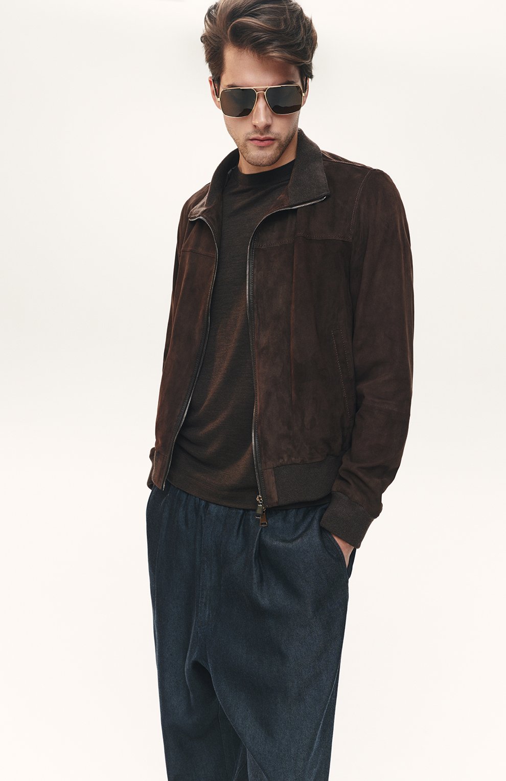 Шерстяная футболка GIORGIO ARMANI, арт. 3RSM60/SJAQZ, фото 6