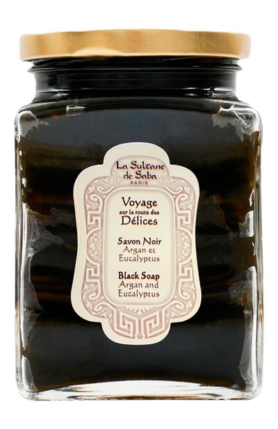 Черное мыло для лица и тела c арганом и эвкалиптом (300ml) LA SULTANE DE SABA, арт. 3760092238404, фото 1