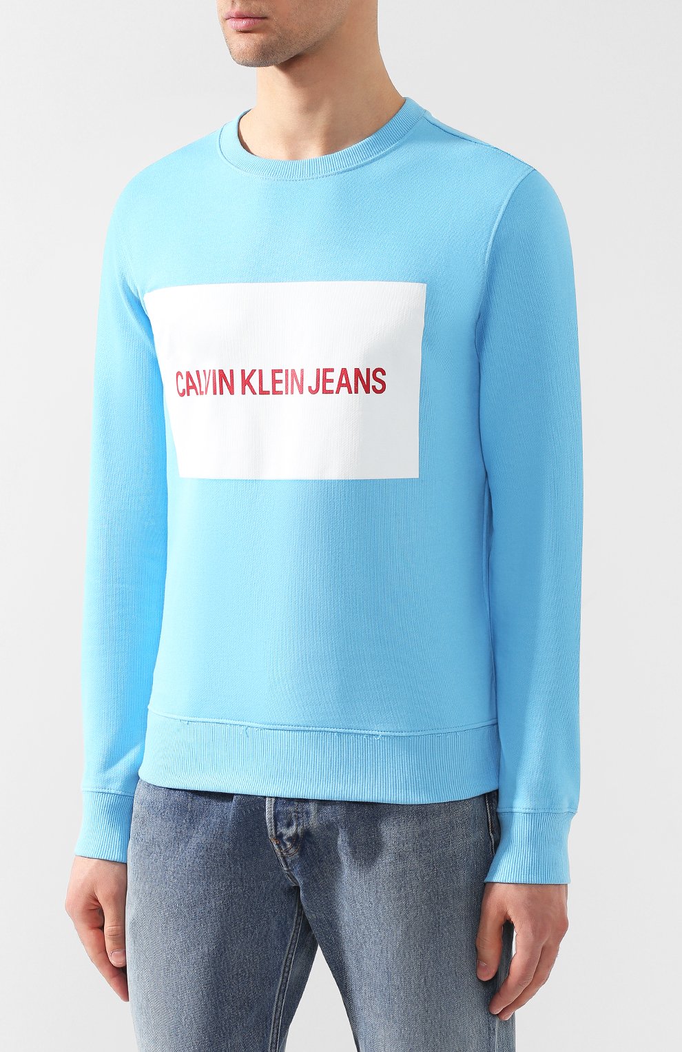 Хлопковый свитшот CALVIN KLEIN JEANS, арт. J30J307744, фото 3