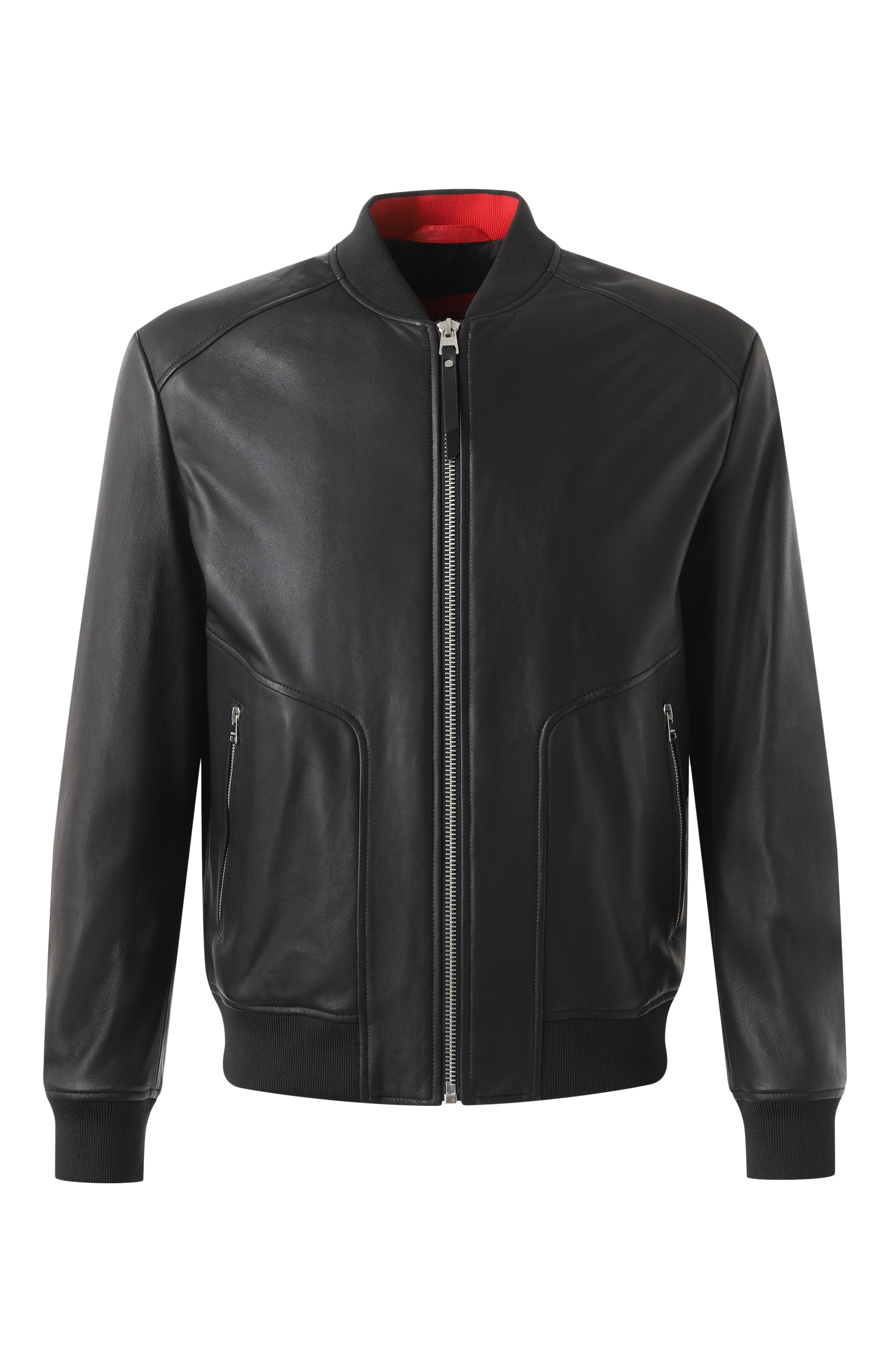 Кожаный бомбер HUGO, арт. 50481934, фото 1