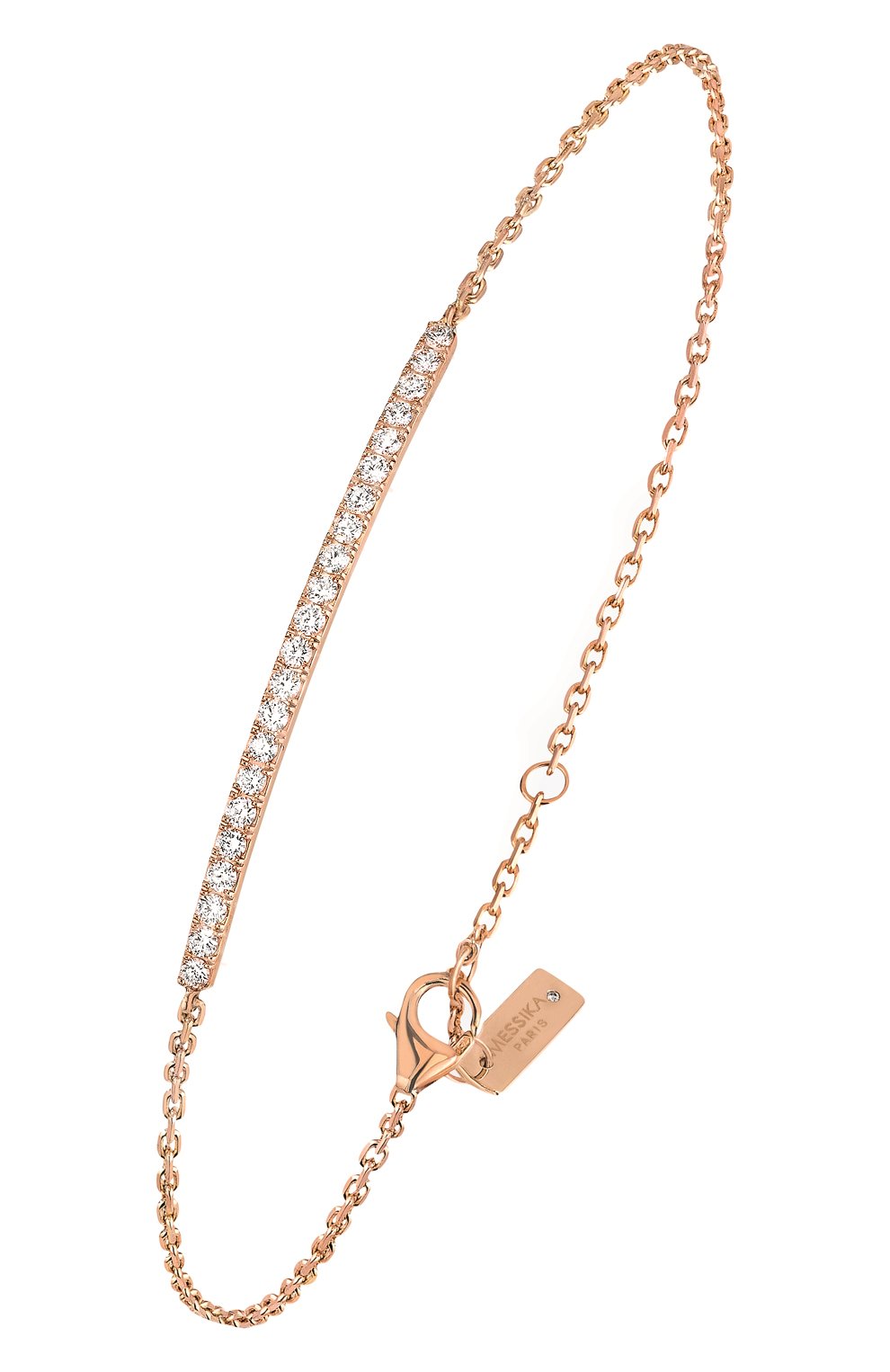 Браслет MESSIKA бесцветного цвета по цене 370500 руб., арт. 05446-PG, фото 1 Браслет MESSIKA, арт. 05446-PG, фото 1