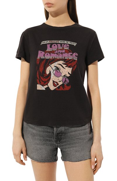 Хлопковая футболка RE/DONE, арт. 024-02WCGT263, фото 3