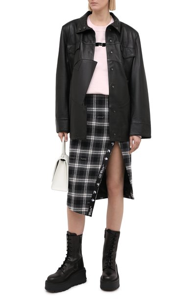 Хлопковый свитшот OFF-WHITE, арт. 0WBA026R21JER001, фото 2