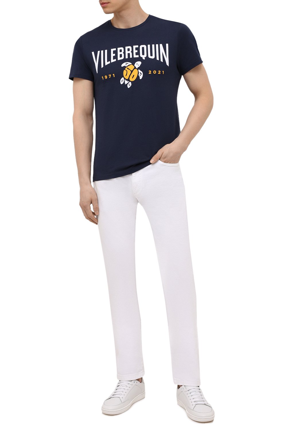 Хлопковая футболка VILEBREQUIN, арт. THOU1P50/390, фото 2