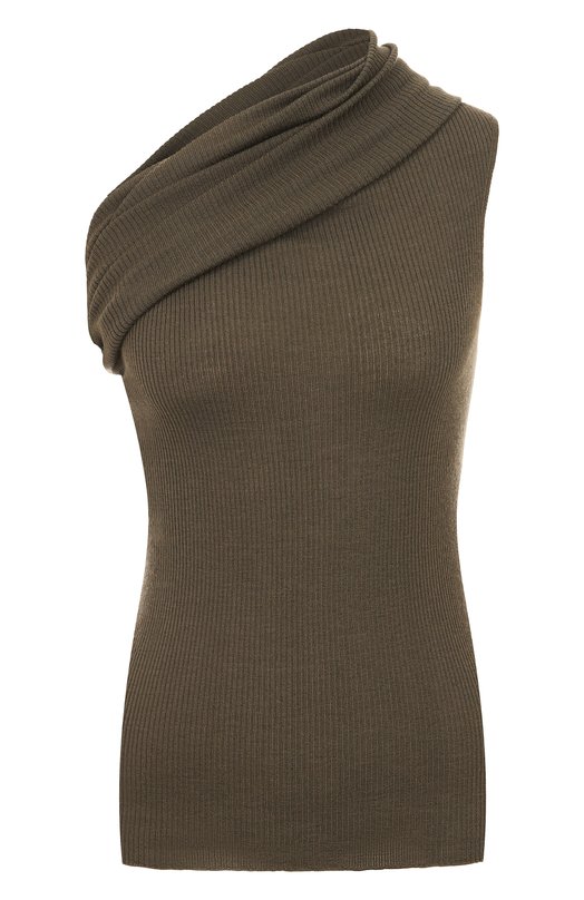 Шерстяной топ Rick Owens RP02E4625/RIBM Хаки RP02E4625/RIBM