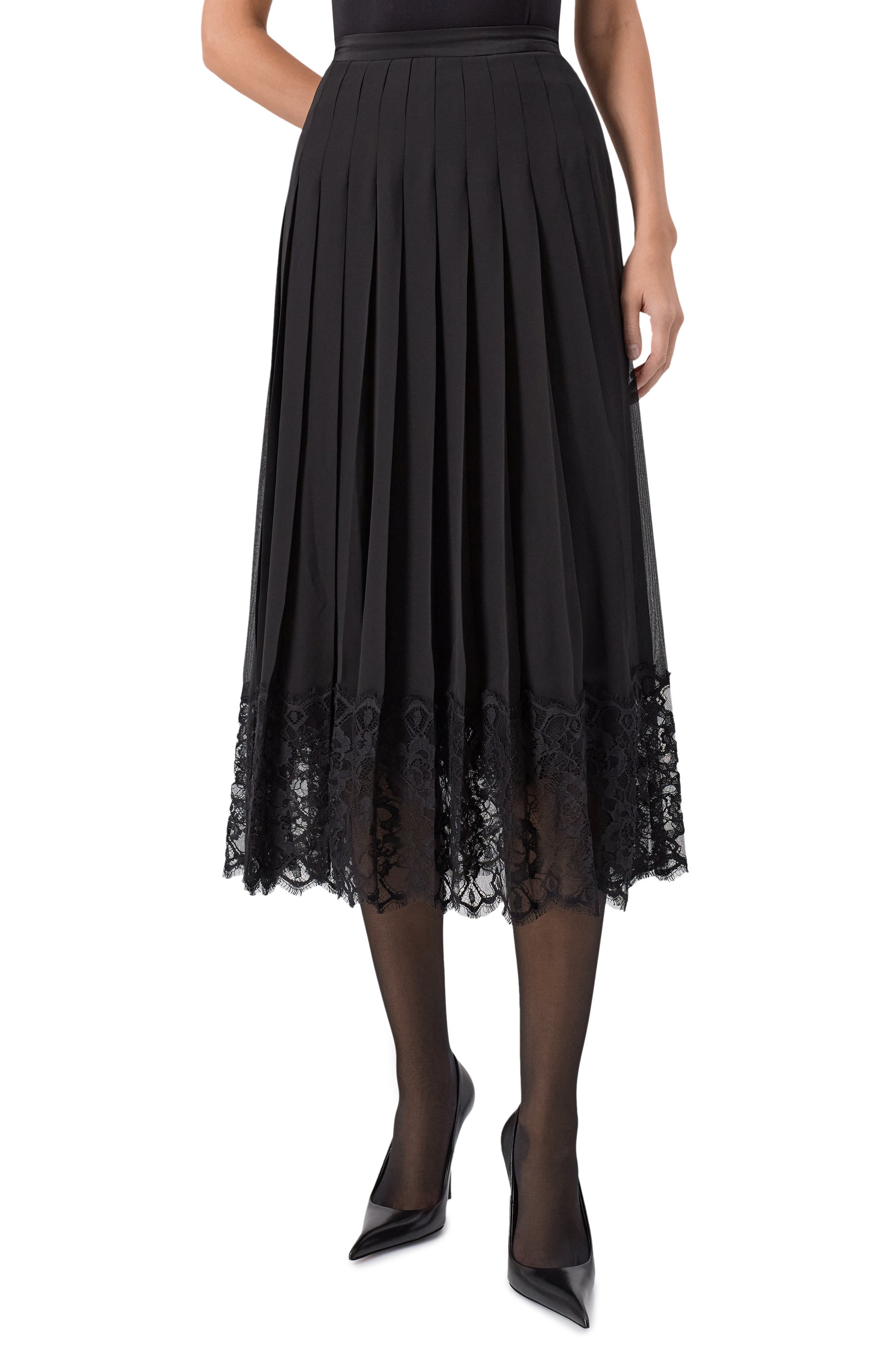 Плиссированная юбка DOLCE & GABBANA, арт. F4C6AT/FUSNW, фото 3