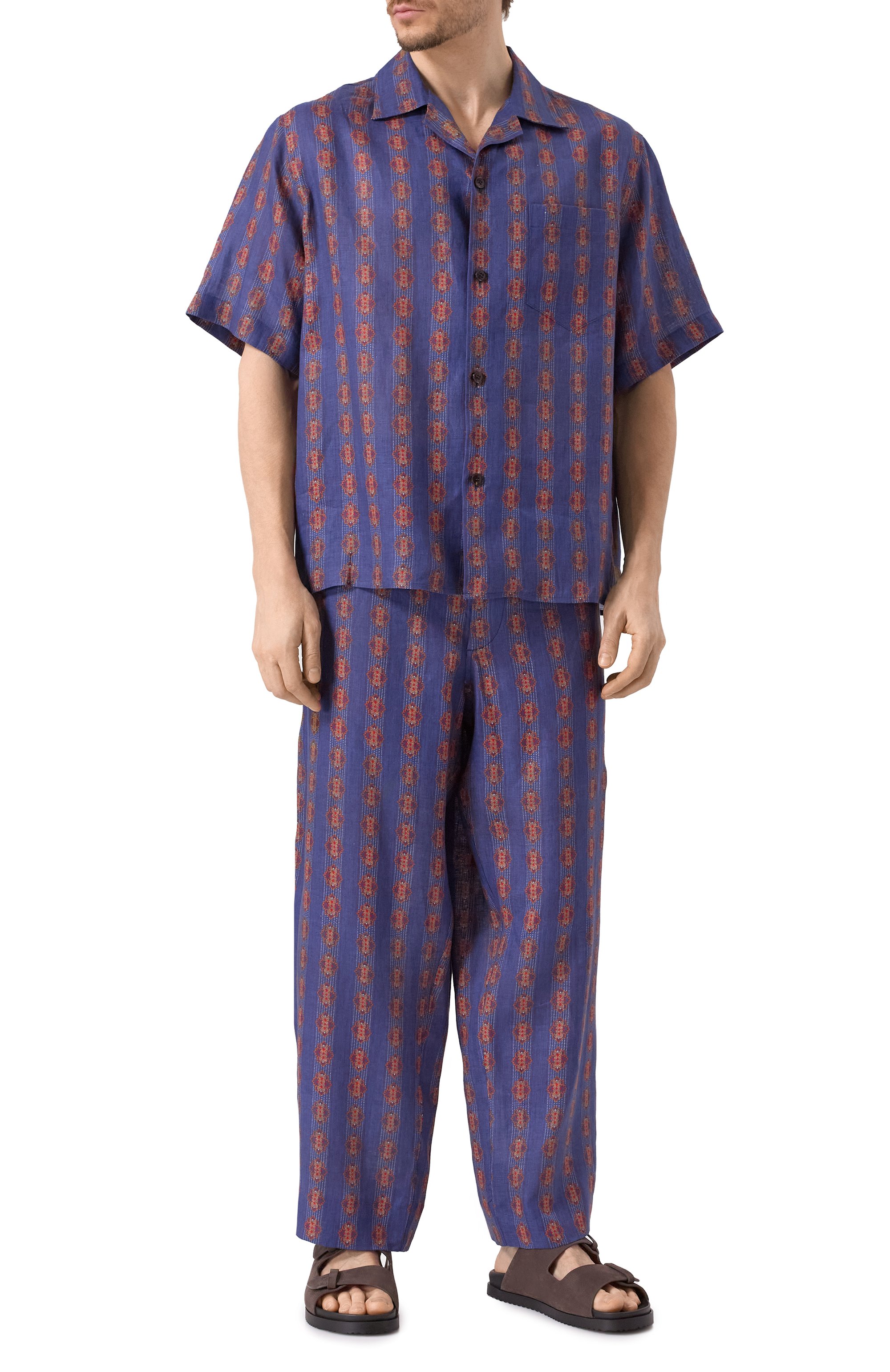 Шлепанцы из нубука DOUCAL'S, арт. DU3297NECKPF773N, фото 2