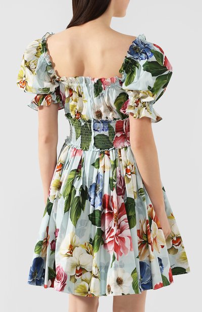 Хлопковое платье DOLCE & GABBANA, арт. F6H5QT/HS5GB, фото 4