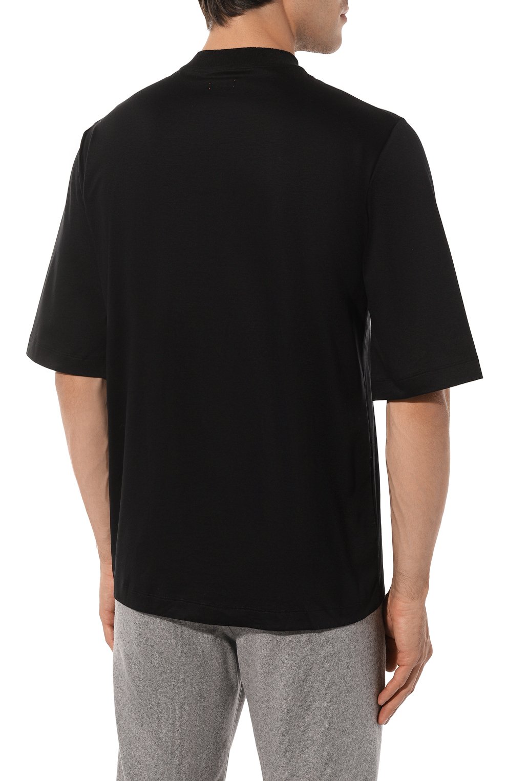 Хлопковая футболка KITON, арт. UMC023K06R49, фото 4