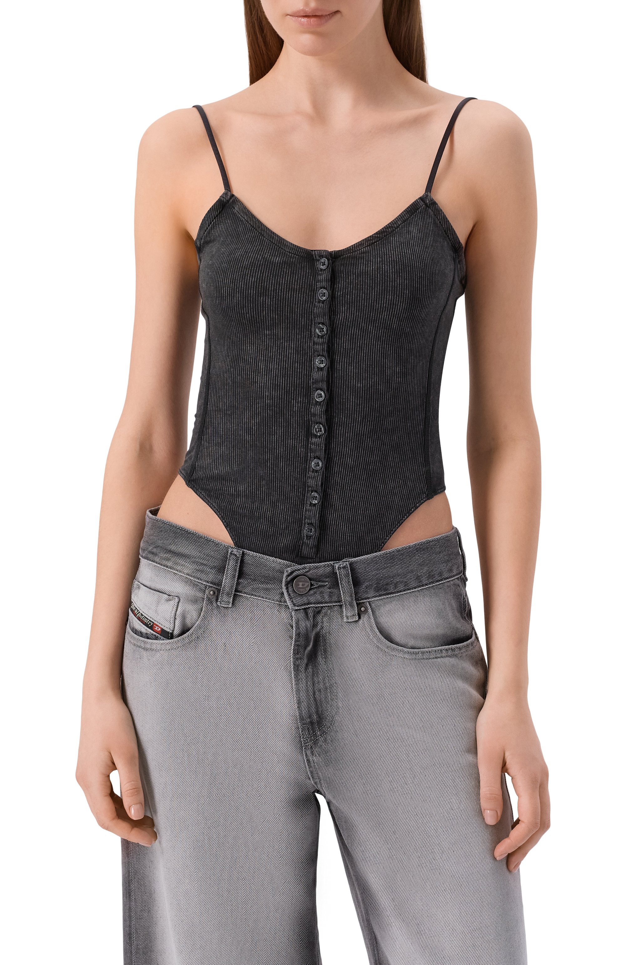 Боди из вискозы DIESEL, арт. A20360/0DCCQ, фото 3