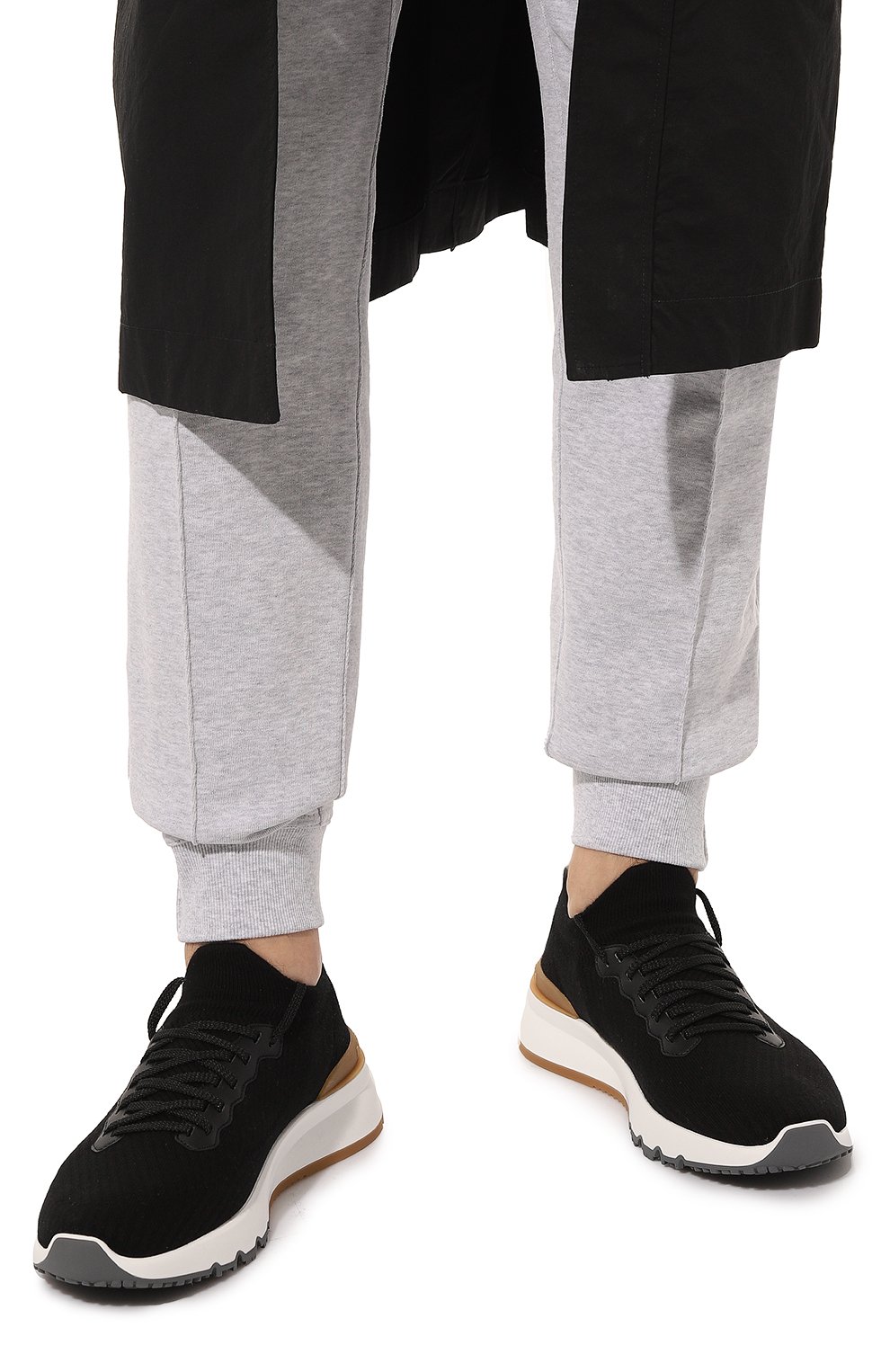 Текстильные кроссовки BRUNELLO CUCINELLI, арт. MZUPMB2055, фото 3