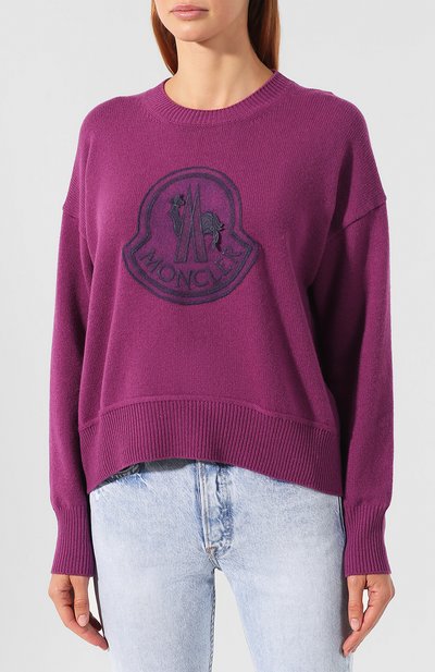 Пуловер из смеси шерсти и кашемира MONCLER, арт. E2-093-90559-52-A9235, фото 3