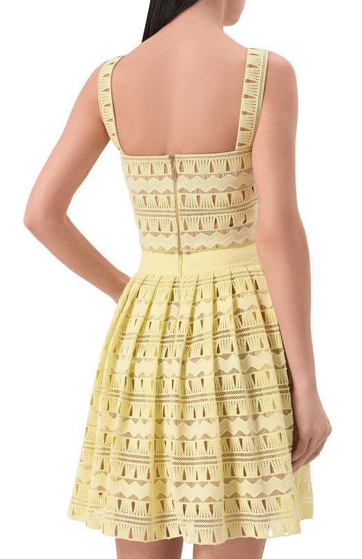 Шелковый топ Elie Saab T0271/MC012 Жёлтый  T0271/MC012 Фото 4