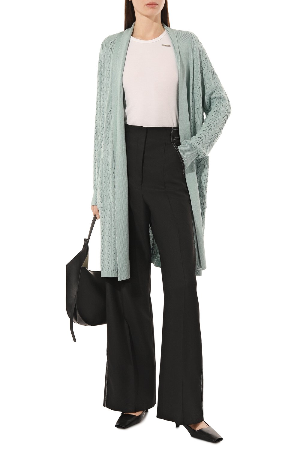 Кардиган из шелка и кашемира FREEAGE, арт. LW23.CR042.6030.502, фото 2