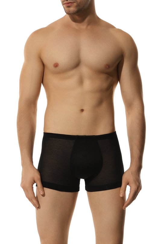 Хлопковые боксеры Zimmerli 252-8851/S Чёрный  252-8851/S Фото 2