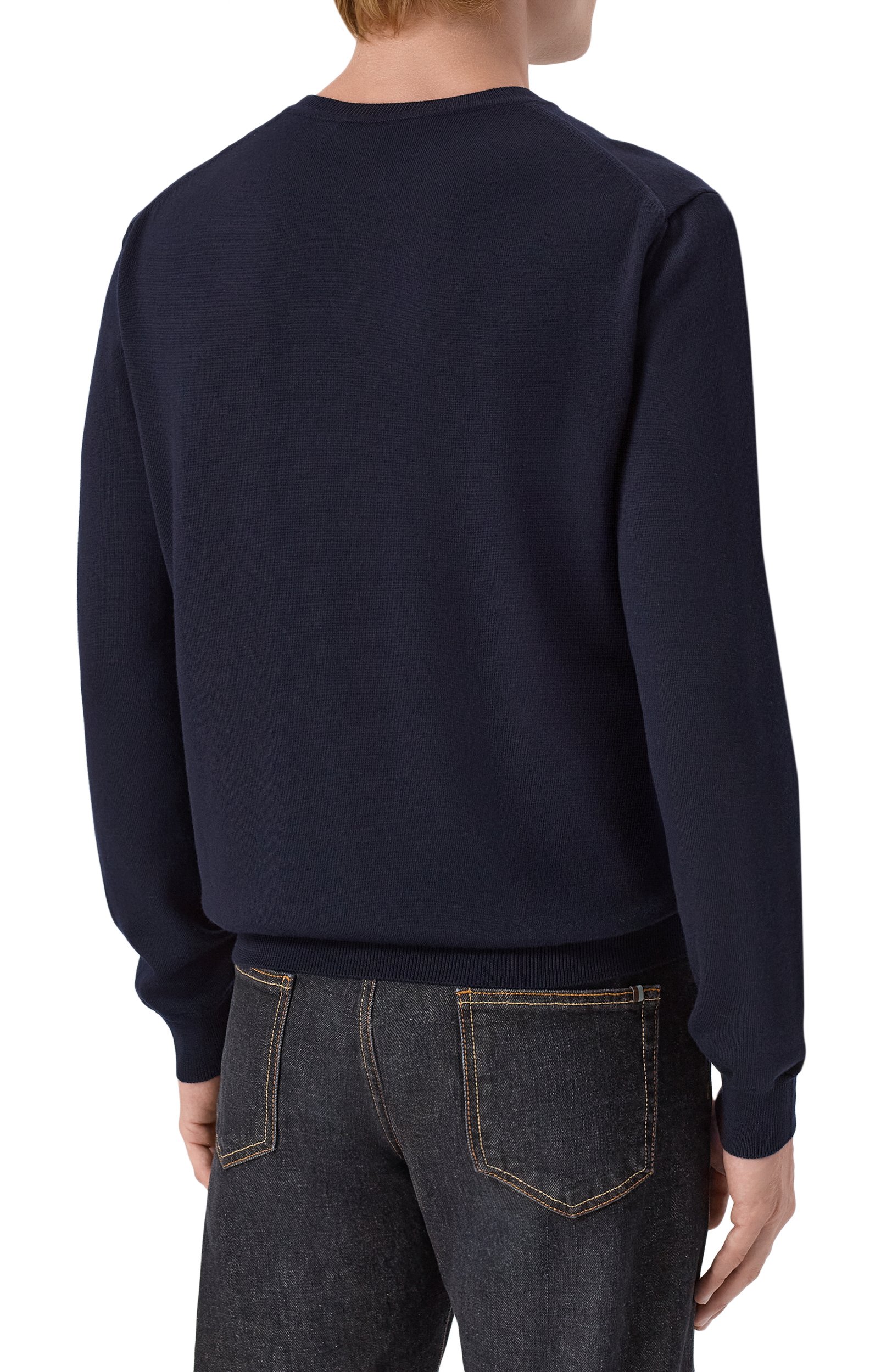 Шерстяной джемпер CORNELIANI, арт. 28M500/2A25100, фото 4
