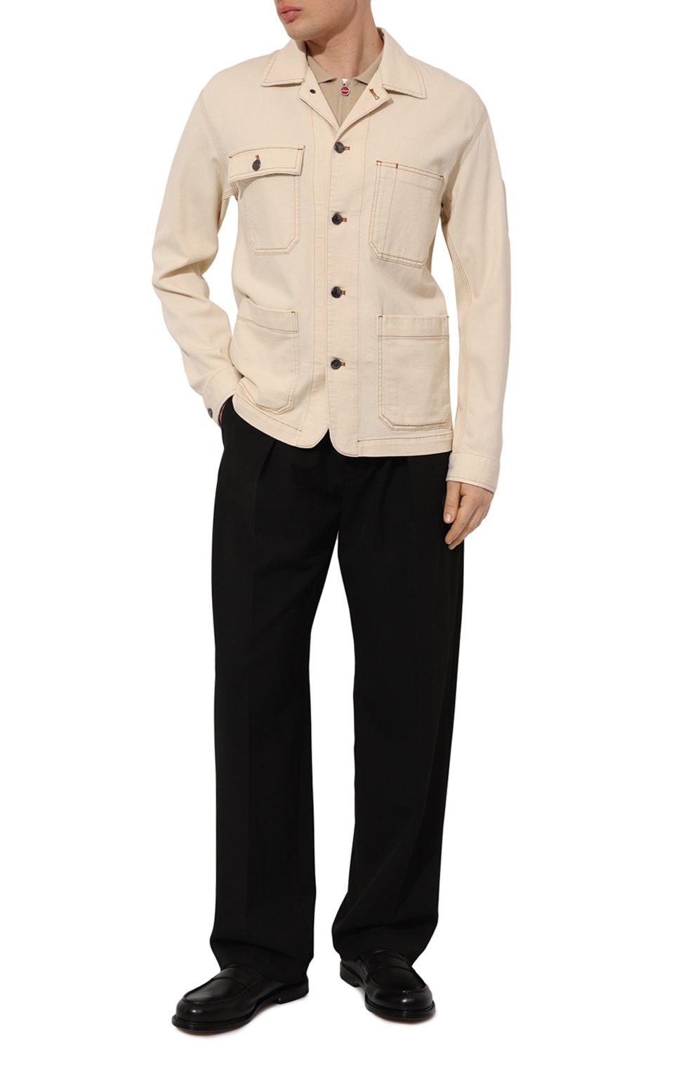 Куртка из хлопка и лиоцелла CANALI, арт. 030462/SG02969, фото 2