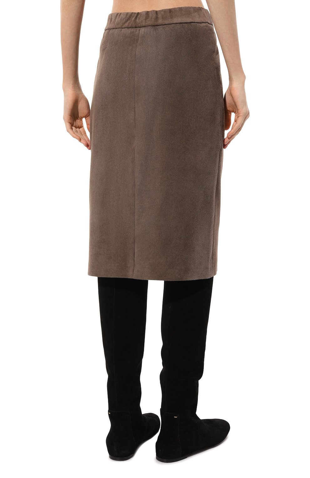 Замшевая юбка NOBLE&BRULEE, арт. NB93/2023/1, фото 4