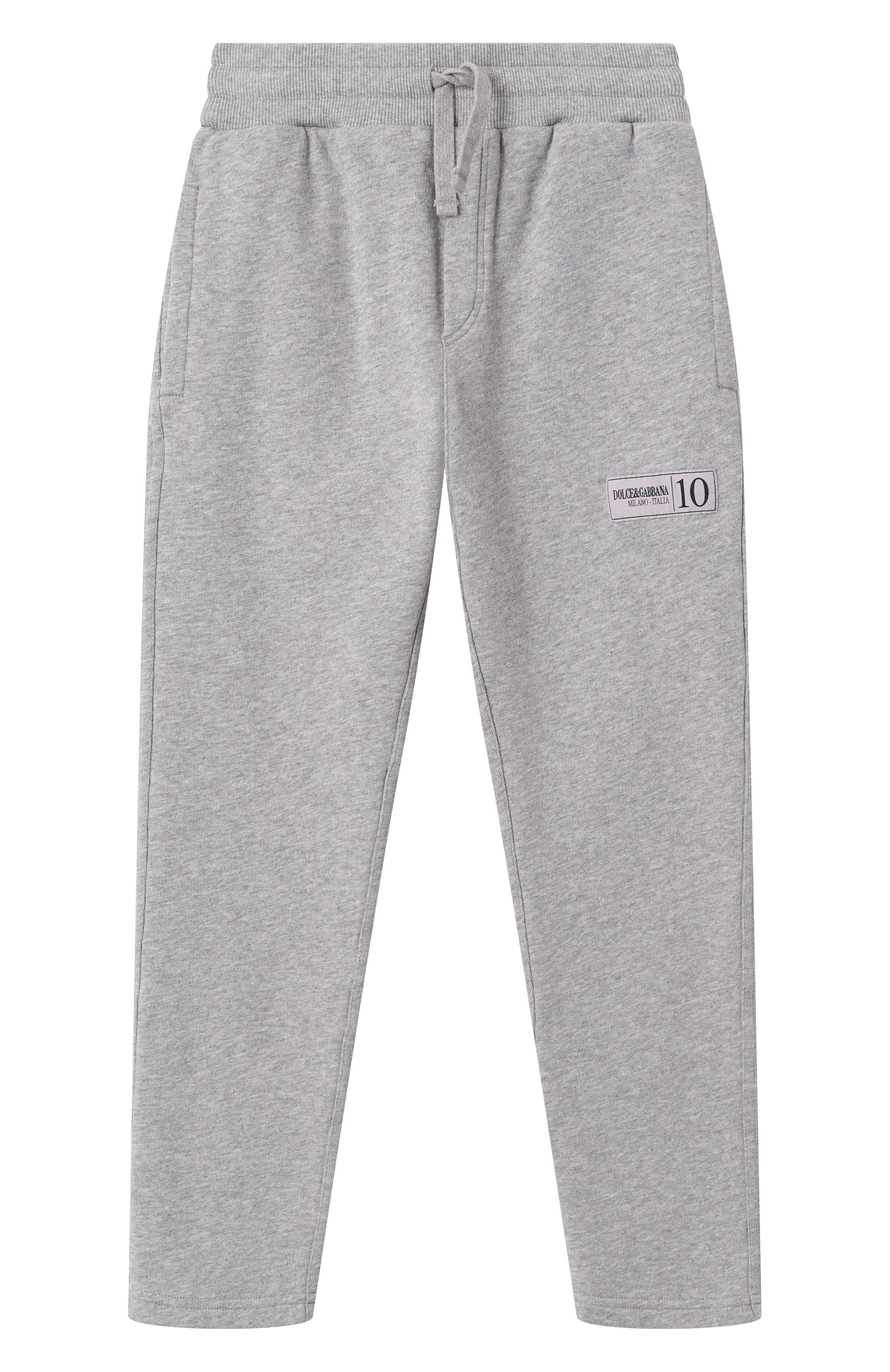 Хлопковые брюки DOLCE & GABBANA, арт. L4JPKI/G704W/8-14, фото 1