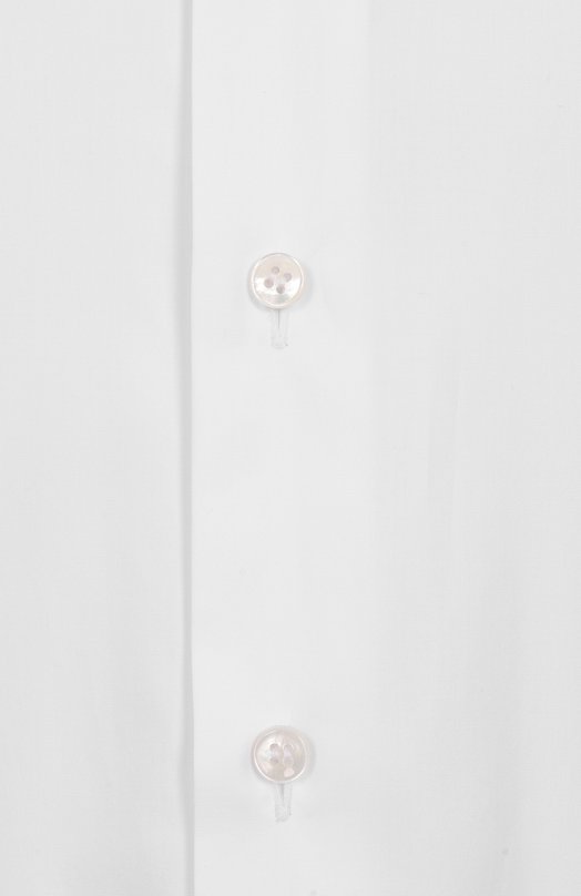 Хлопковая сорочка Brioni RCA20L-P90C3 Белый  RCA20L-P90C3 Фото 6