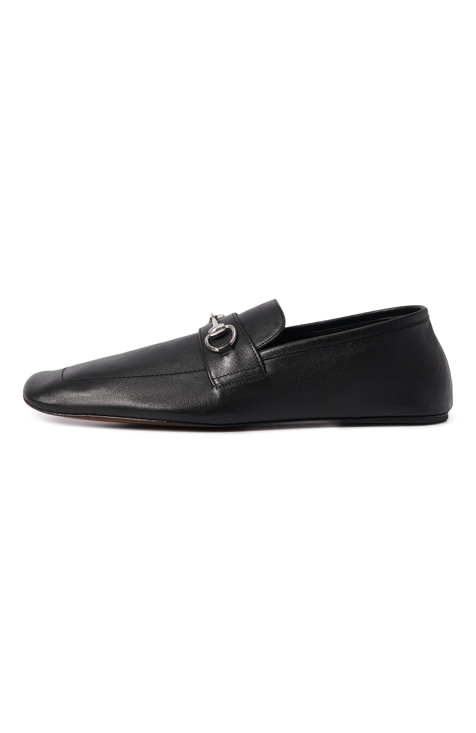 Кожаные лоферы ragazzo GUCCI, арт. 867507/AAGEH, фото 3