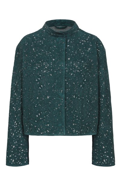 Женская замшевый жакет GIORGIO ARMANI, арт. GW003837/AF28332