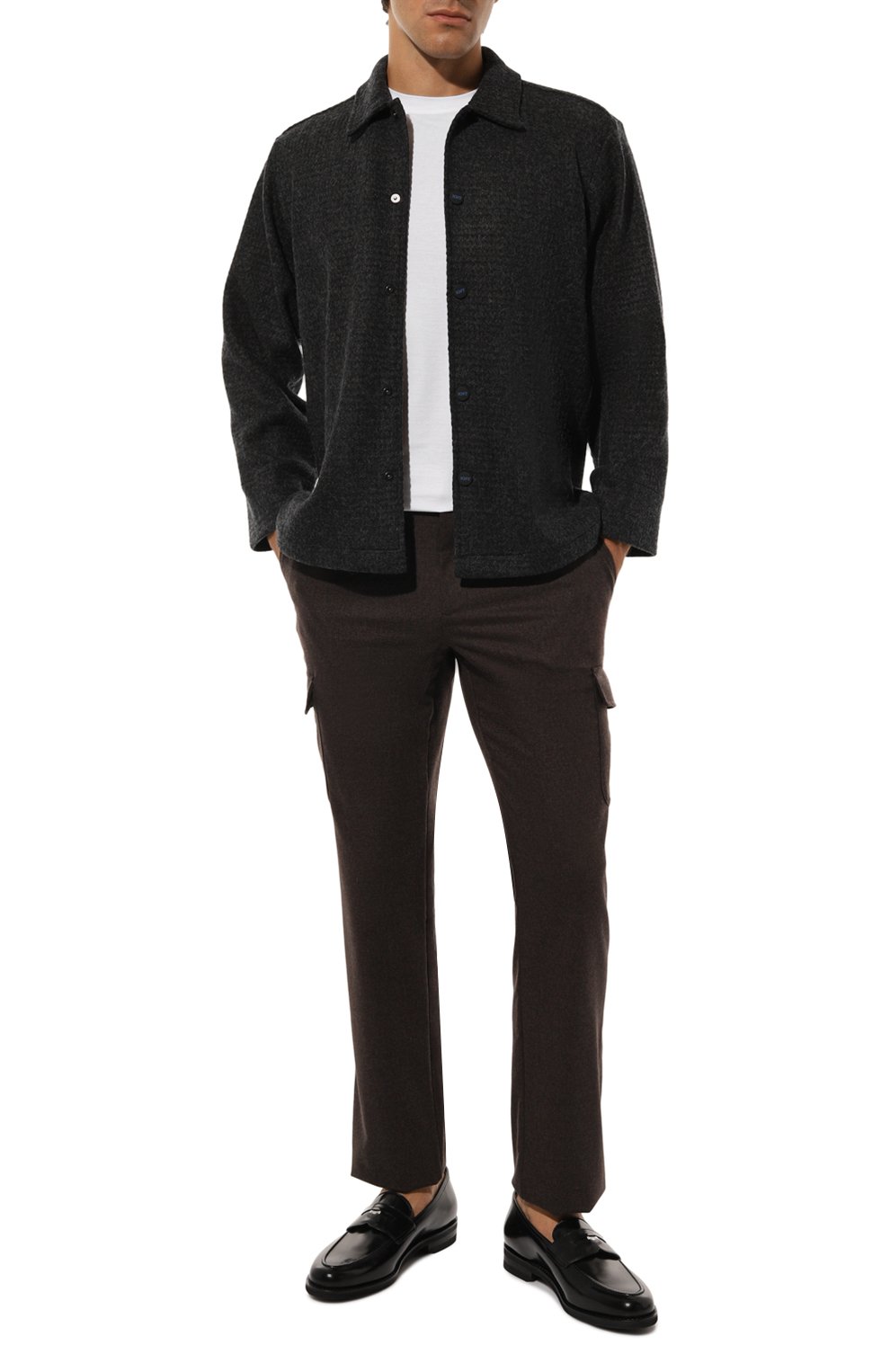 Шерстяная куртка-рубашка KITON, арт. UMM0501H0908006, фото 2