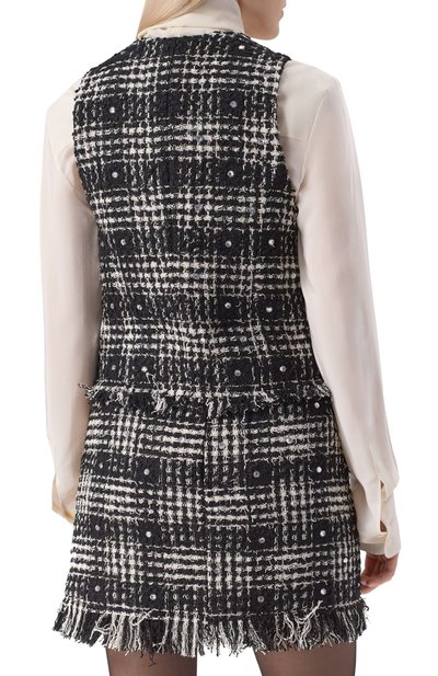 Твидовый жилет GIUSEPPE DI MORABITO, арт. 05FWWD354C 05326, фото 4