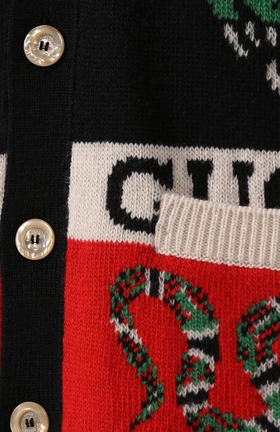 Шерстяной кардиган GUCCI, арт. 545747/XKADY, фото 5